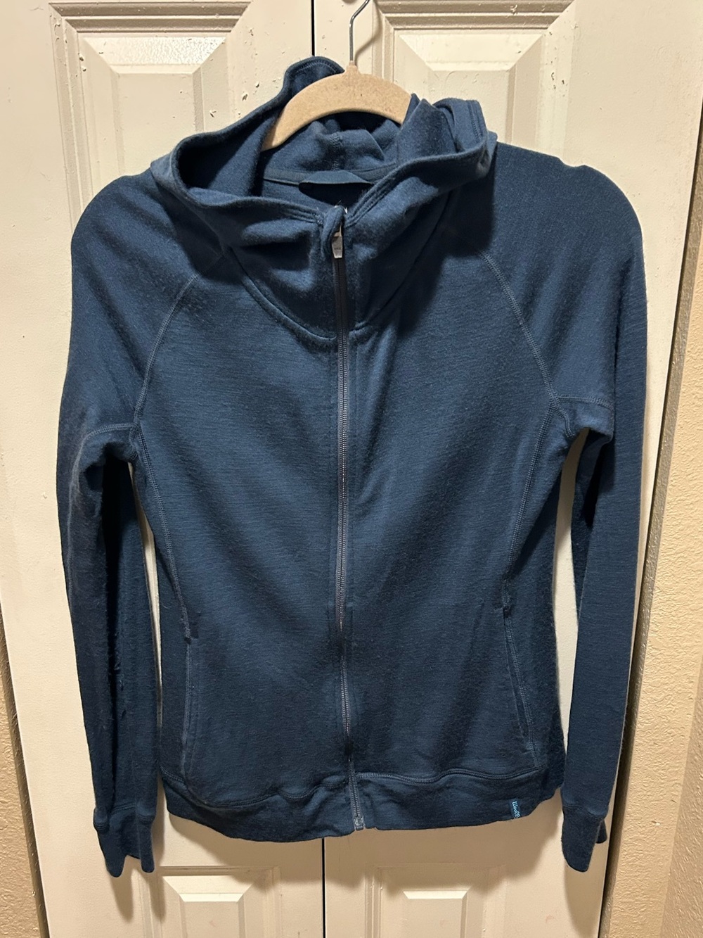 Woolly 100% Merino Wool Pro-Knit Full-Zip Hoody Womens , Small